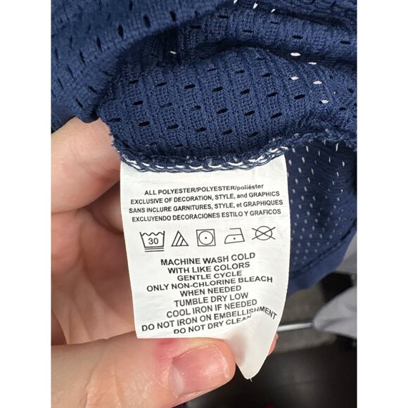 Women’s Fanatcs Medium Neon Green and Navy Seahawks ‘76 Jersey - Picture 6 of 6